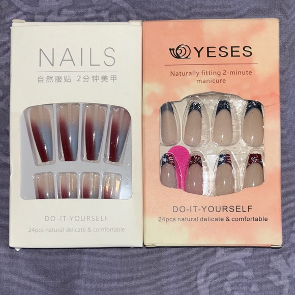 Other - BUNDLE YES Nails Do-It-Yourself Manicure Set